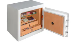 Gardall's JS1718-W-C has dedicated trays for jewelry.