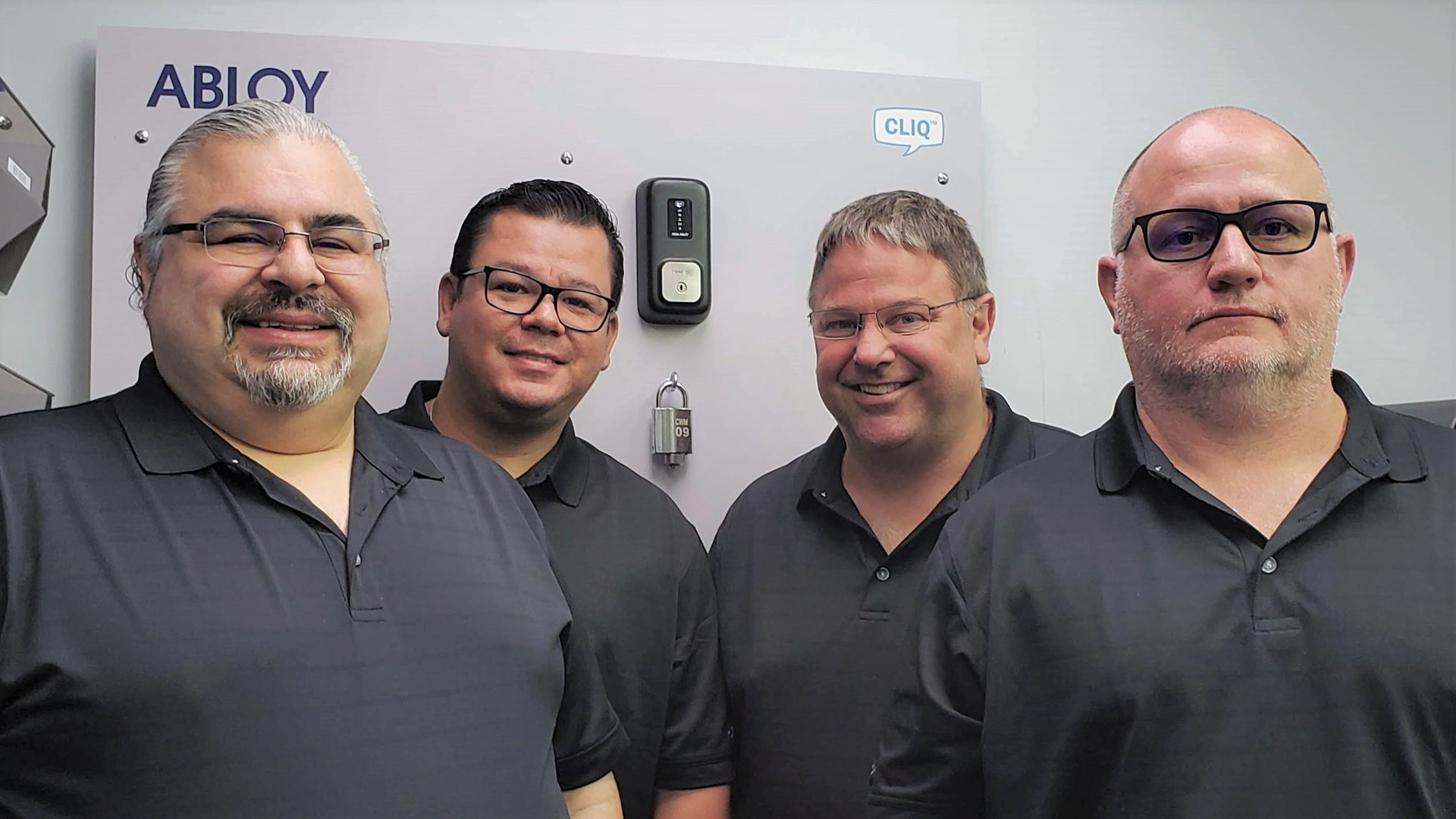 The U.S. Competence Center team includes, from left, Rick Armenta, Edgar Marquez, Jeff McCormick and Michael Woody.