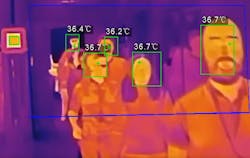 Thermal cameras can be used to help business protect themselves during the COVID-19 pandemic.