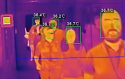 Thermal cameras can be used to help business protect themselves during the COVID-19 pandemic. Thermal cameras can be used to help business protect themselves during the COVID-19 pandemic.