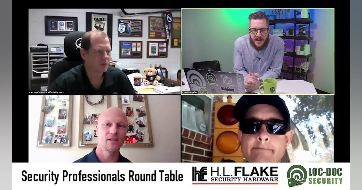 H.L. Flake Security Professional Business Roundtable 3 Locksmith Ledger