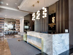 The Saffire LX-M Series secures Central Parc residences in Laval, Quebec. The Saffire LX-M Series secures Central Parc residences in Laval, Quebec.