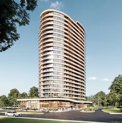 Central Parc Building Rendering Central Parc Building Rendering