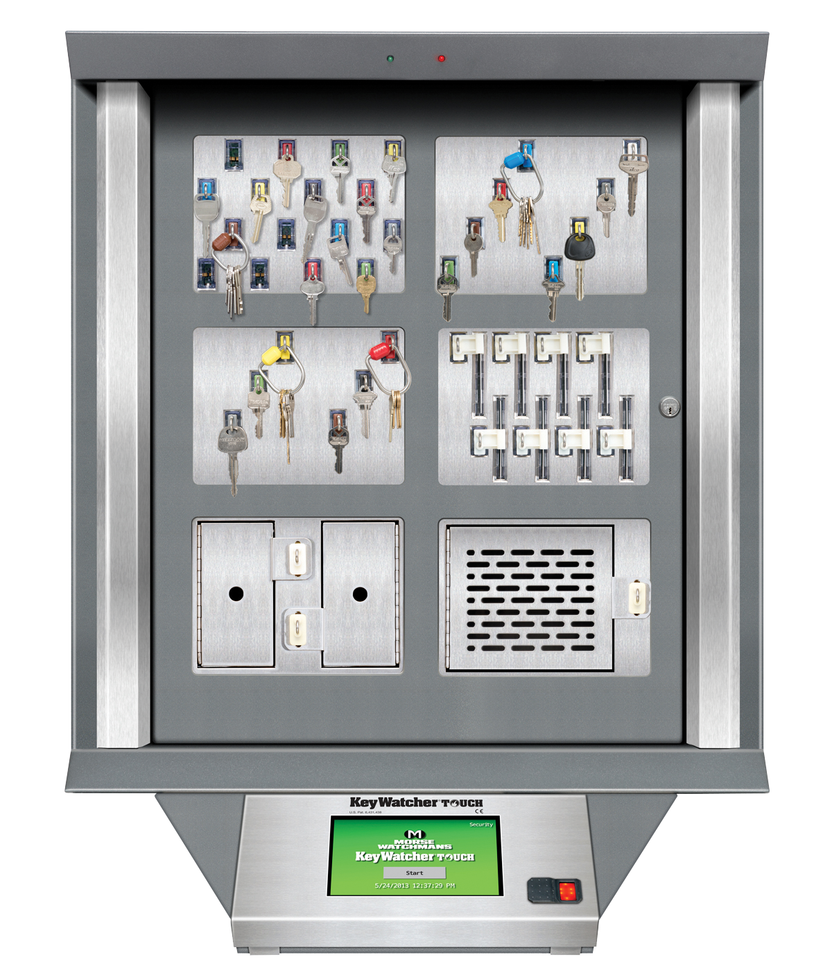 New versions of the KeyWatcher Touch will have an antimicrobial coating.