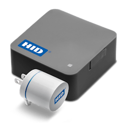 HID BluFi gateways communicate with beacons and access control software to monitor the beacons' position. HID BluFi gateways communicate with beacons and access control software to monitor the beacons' position.