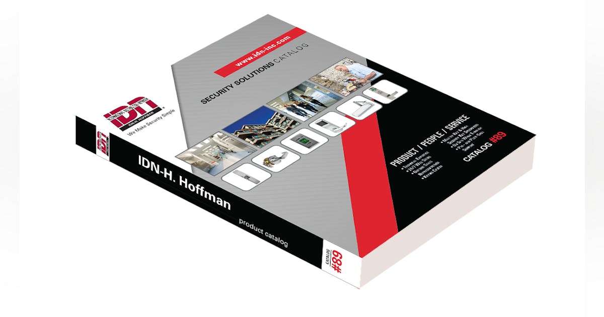 IDNH. Hoffman Releases Version 89 Print Catalog Locksmith Ledger