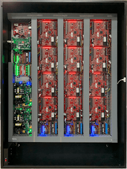 LifeSafety Power's new 24-door ProWire power supply for Mercury integration LifeSafety Power's new 24-door ProWire power supply for Mercury integration
