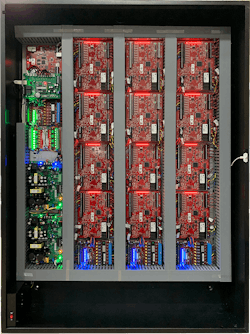 LifeSafety Power's new 24-door ProWire power supply for Mercury integration LifeSafety Power's new 24-door ProWire power supply for Mercury integration