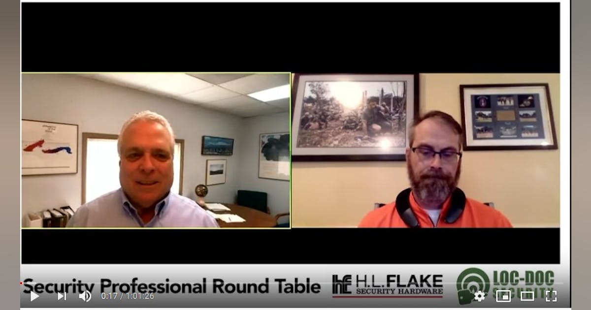 H.L. Flake Security Professional Business Roundtable 16 Growing Your
