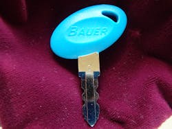 The elusive Blue Bauer key The elusive Blue Bauer key