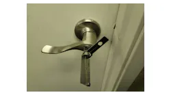 Although this door and jamb already have some scarring from previous opening attempts, the Original Lishi KW1 tool made quick work of this lock.