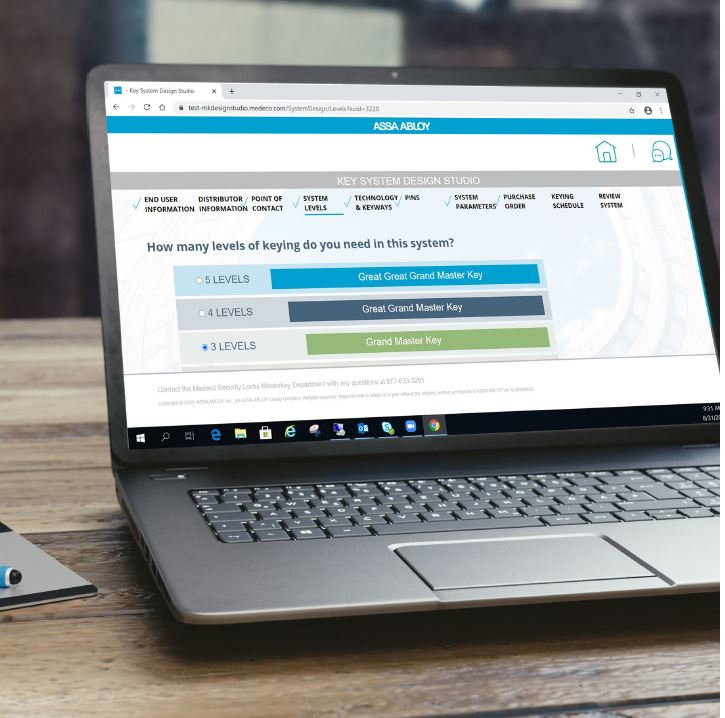 ASSA ABLOY Key System Design Studio