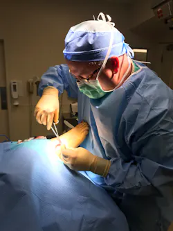 Dr. Scott Doherty performs surgery in Mobile, Alabama. Years before, he used to work on locks as a locksmith in Chicago. Dr. Scott Doherty performs surgery in Mobile, Alabama. Years before, he used to work on locks as a locksmith in Chicago.