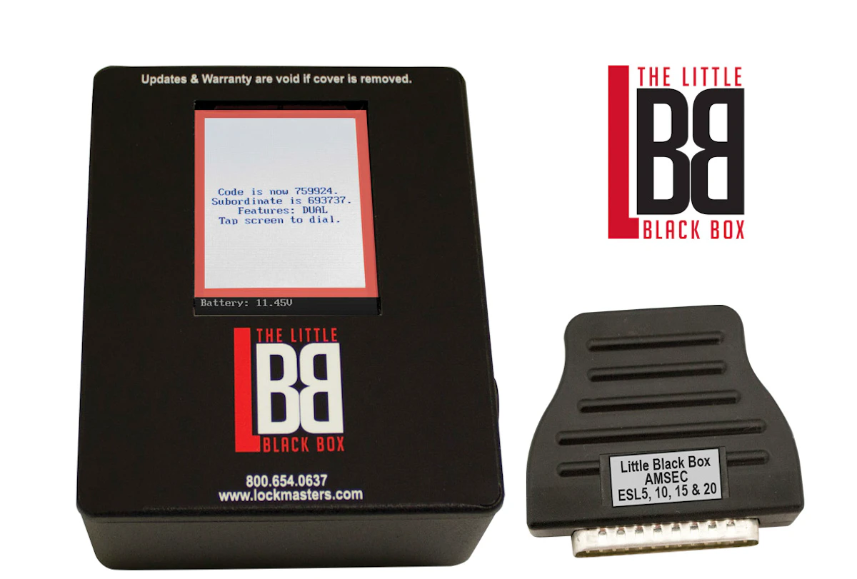 Lockmasters' Little Black Box AMSEC Update From: Lockmasters Inc ...