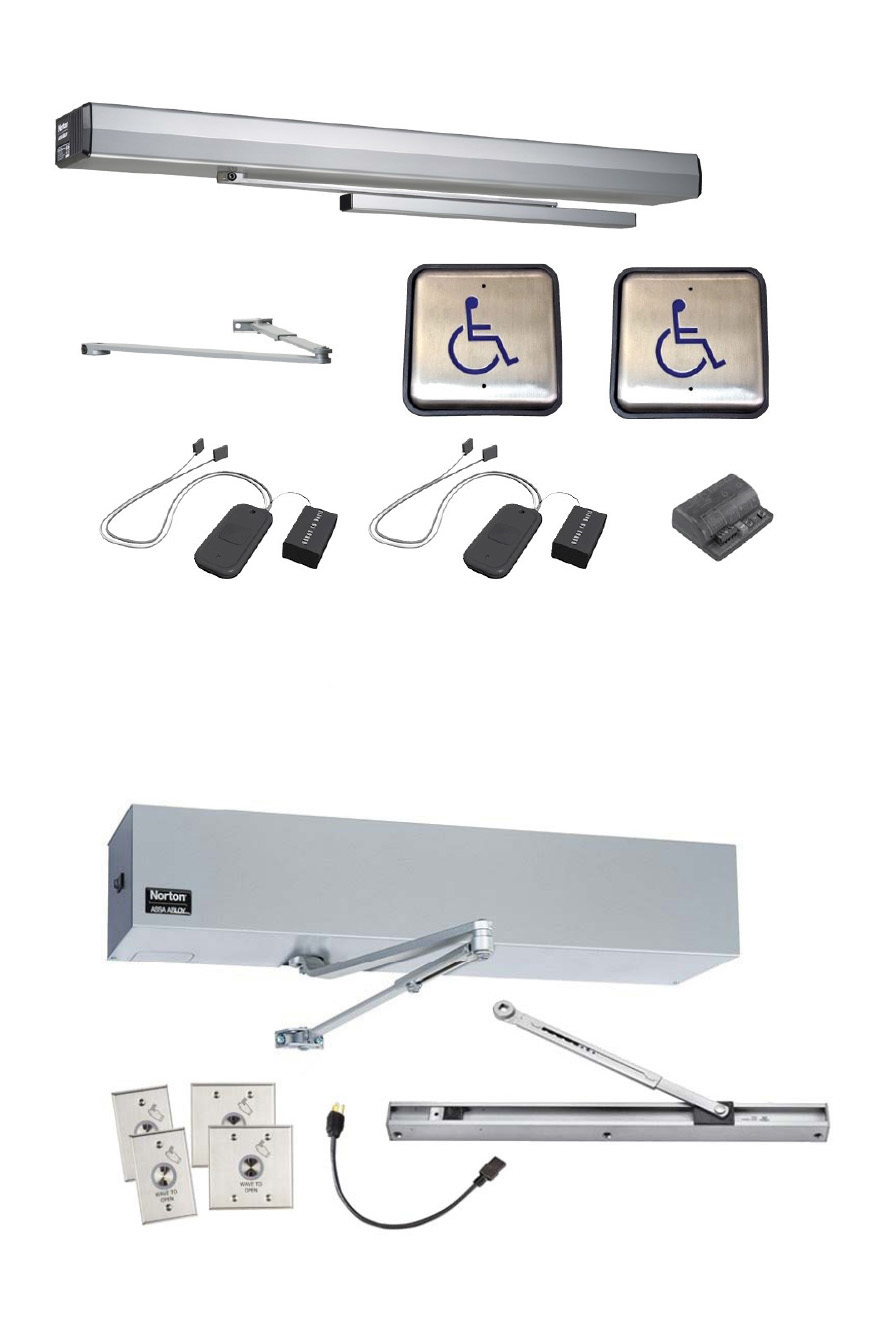 Hands-free kits from Norton Door Controls