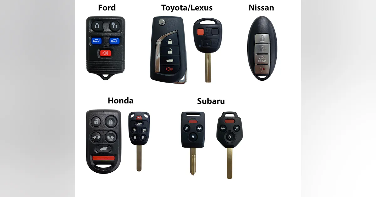 Remote Headed Keys STRATTEC Remote Keyless Entry Fobs & Remote Headed Keys | Locksmith Ledger