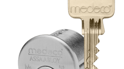 The Medeco 4 cylinder and key