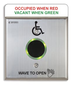 Camden wave-to-open touchless switch Camden wave-to-open touchless switch