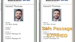 Safe Passage is designed to augment the access control credentialing process by determining temperature and mask compliance.