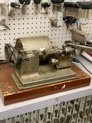 Vintage Key Cutting Machines