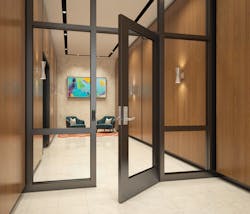 Because of copper&apos;s properties, door hardware that includes copper alloys lends itself to several potential applications, including high-traffic commercial areas.