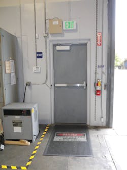 Finished installation, interior Finished installation, interior