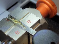 Laser-cut keys are known for their distinctive troughs. Laser-cut keys are known for their distinctive troughs.