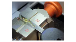 Laser-cut keys are known for their distinctive troughs.