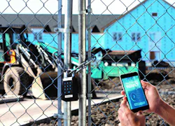Electronic padlocks make access control possible at remote locations. Electronic padlocks make access control possible at remote locations.
