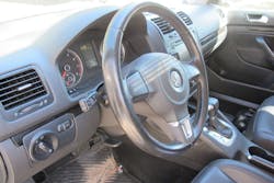 The interior of a 2010 VW Jetta The interior of a 2010 VW Jetta