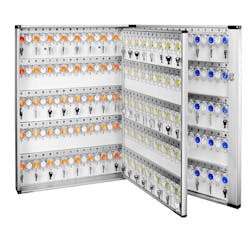 An ordinary keybox consists of multiple key-tags that have mechanical/electronic keys of various shapes and sizes that hang on hooks. Security relies on a mechanical camlock and a manual form of documentation. An ordinary keybox consists of multiple key-tags that have mechanical/electronic keys of various shapes and sizes that hang on hooks. Security relies on a mechanical camlock and a manual form of documentation.