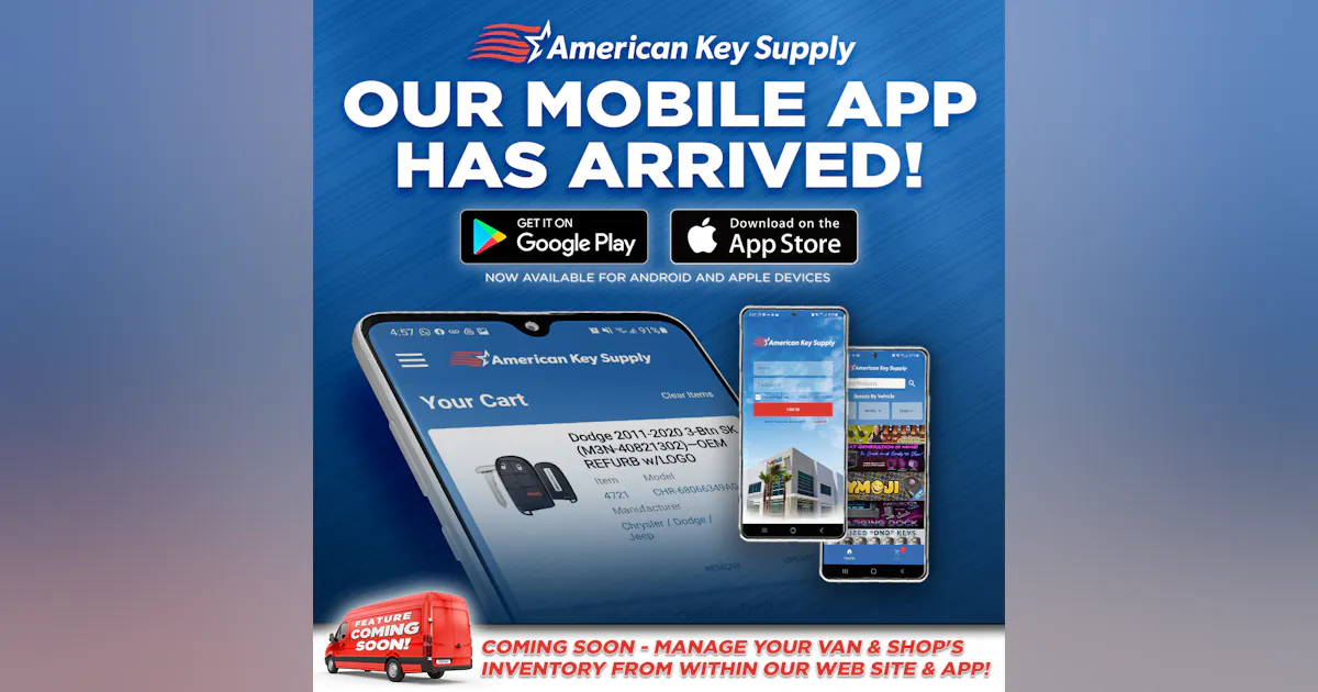 American Key Supply Releases App | Locksmith Ledger