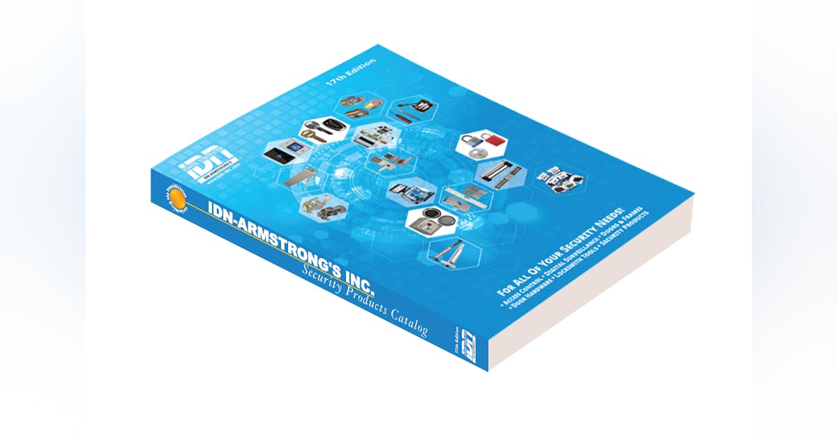 IDNArmstrong's Releases 17th Edition Print Catalog Locksmith Ledger