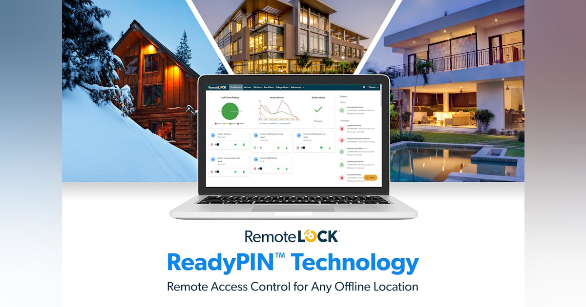 RemoteLock Releases ReadyPIN Offline Access Control Support | Locksmith ...