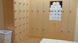When installing locker or cabinet locks, make sure to mind the materials of the application.