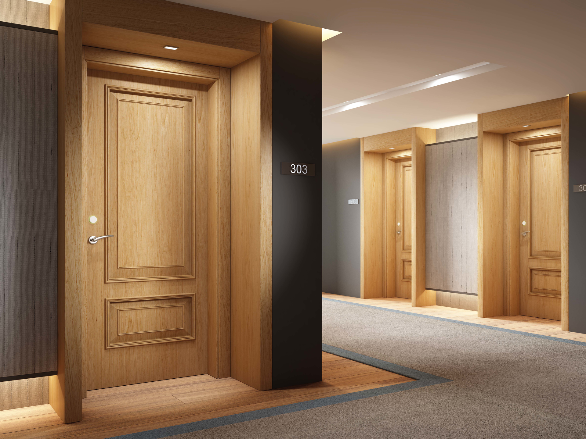 Smart locks that can be opened via mobile credentials are increasingly the standard at hotels.