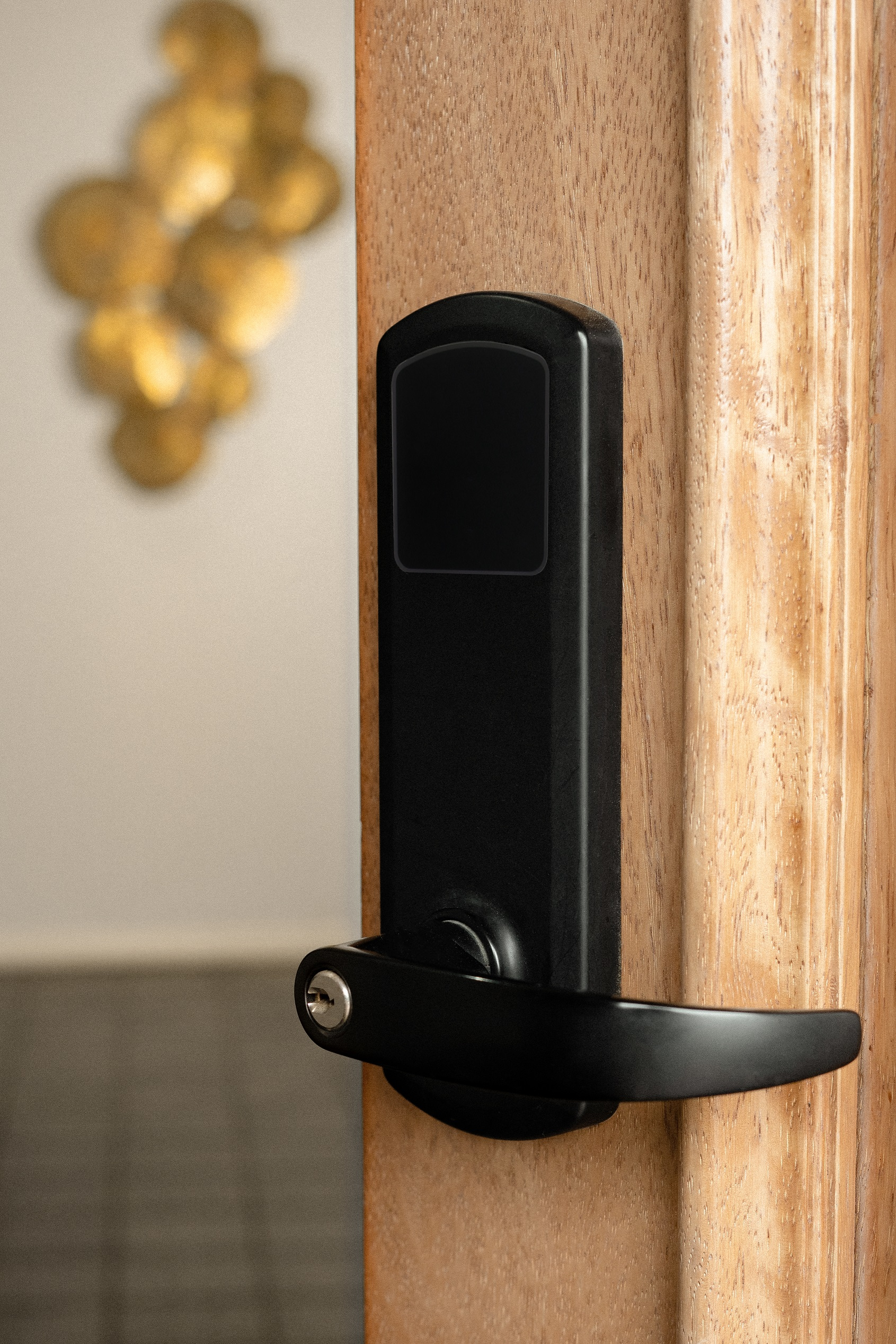 Battery-powered wireless locks are becoming more common.