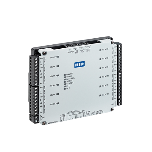 The HID Aero X300 reader carries the OSDP Verified mark.