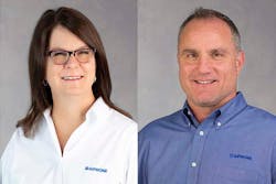 Michelle Chiles (left), Robert DiRico, Aiphone Michelle Chiles (left), Robert DiRico, Aiphone