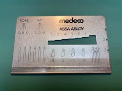 Image 6: The M4 decoder that comes with the pin kit Image 6: The M4 decoder that comes with the pin kit