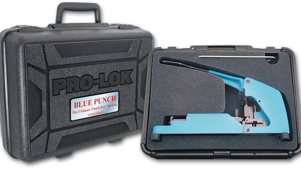 PRO-LOK Blue Punch Key Machine