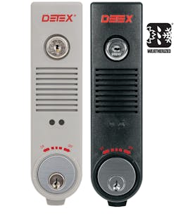 Detex EAX-300W battery-operated weatherized alarm Detex EAX-300W battery-operated weatherized alarm