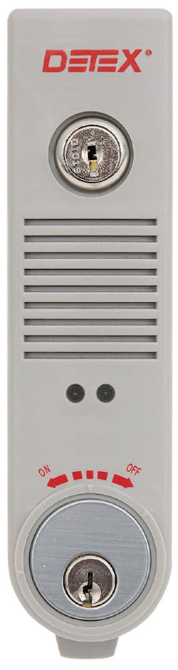 Detex battery-powered EAX-500 exit alarm Detex battery-powered EAX-500 exit alarm
