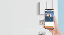 Most people these days associate the smart lock with the mobile credential that allows for access.
