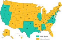 License Map