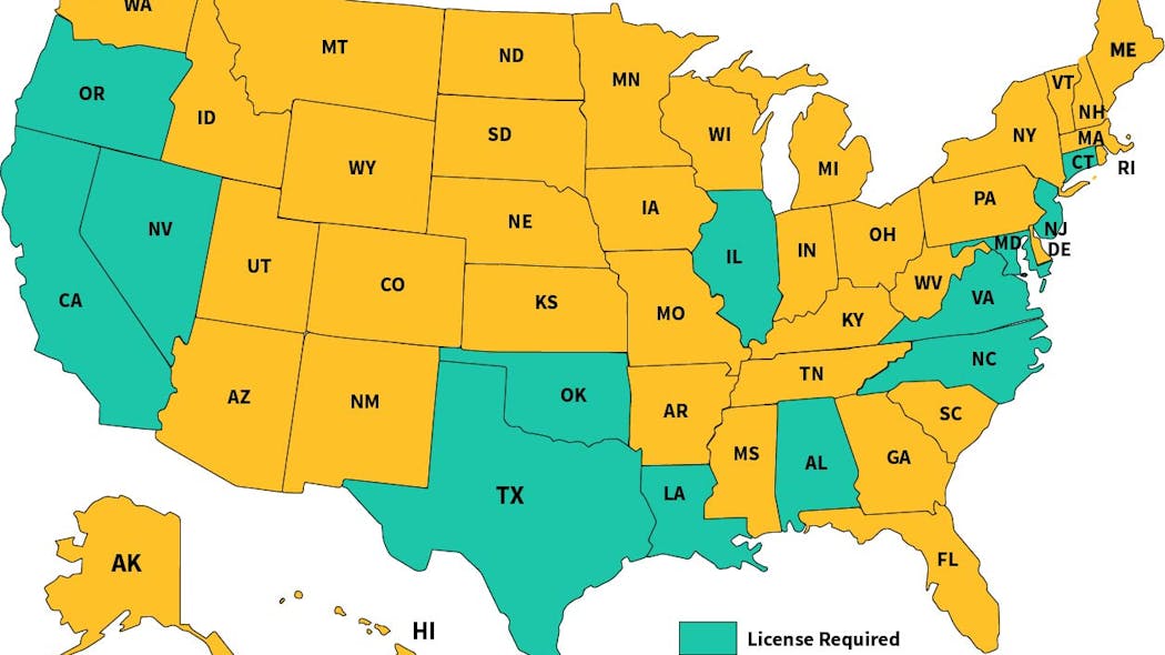 License Map