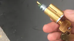 Working with interchangeable cores is one of several chores that you'll be expected to handle as an institutional locksmith.