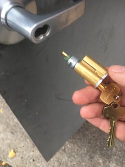 Working with interchangeable cores is one of several chores that you'll be expected to handle as an institutional locksmith. Working with interchangeable cores is one of several chores that you'll be expected to handle as an institutional locksmith.