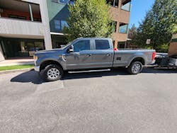 Image 1: The Ford F-350 before the rebuild Image 1: The Ford F-350 before the rebuild