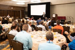 The Ben Silver Seminar covers business topics. In 2021, Jason Lauritsen spoke on improving employee performance. The Ben Silver Seminar covers business topics. In 2021, Jason Lauritsen spoke on improving employee performance.